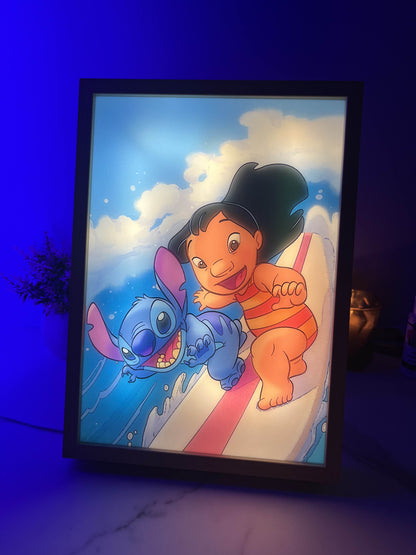 Stitch LED Light Frame