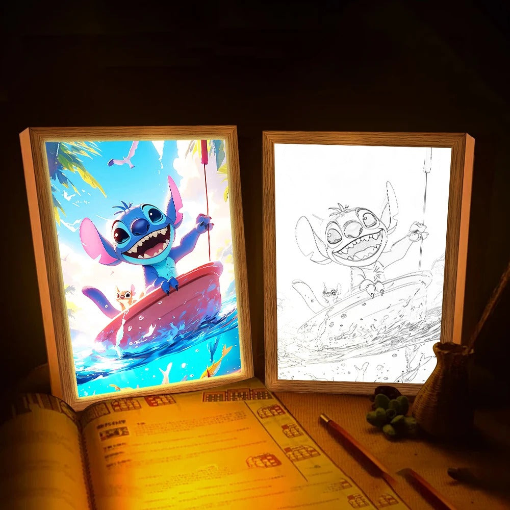 Stitch LED Light Frame