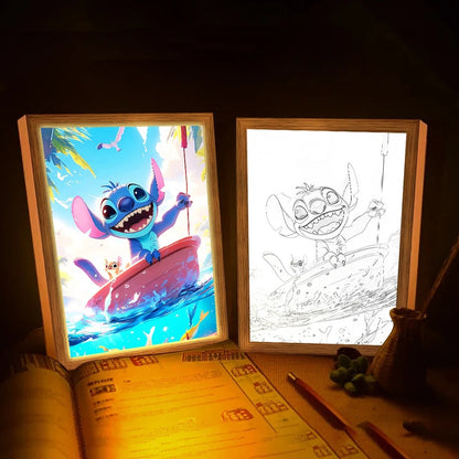 Stitch LED Light Frame